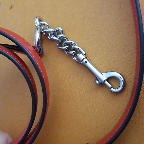 NWT Coach Georgie Train Tricket Box Case Cossbody Bag in Red - Picture 12 of 12